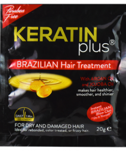 KERATIN PLUS BLACK TREATMENT 20MLX6S