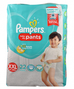 PAMPERS PANTS XXL 22S