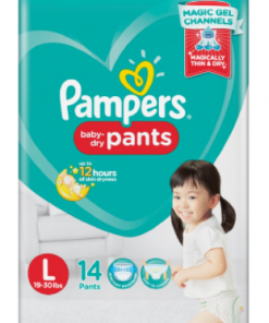 PAMPERS PANTS LARGE 14S
