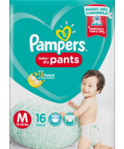 PAMPERS PANTS MEDIUM 16S