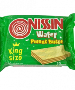 NISSIN WAFER PEANUT BUTTER KING SIZE 22GX10S