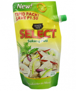 SELECT WHITE VINEGAR EASY TWIST 340ML