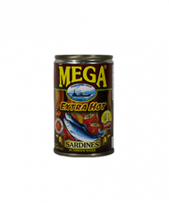 MEGA SARDINES EXTRA HOT 155G