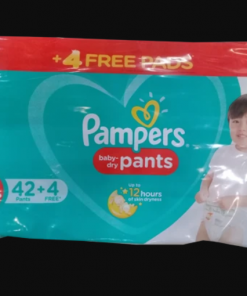 PAMPERS DRY PANTS JUMBO XXL 42S