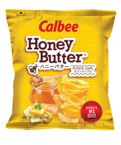 CALBEE HONEY BUTTER POTATO CHIPS 22G