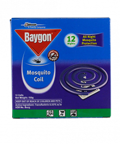 BAYGON MOSQUITO COIL SCENTED 150G