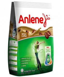 ANLENE MILK WHITE COFFEE 300G