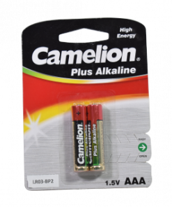 CAMELION PLUS ALKALINE AAA BLISTER 2'S