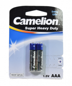CAMELION SUPER HEAVY DUTY AAA 2'S