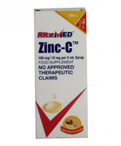 RITEMED ZINC-C ASCORBIC+ZINC SYRUP 120ML