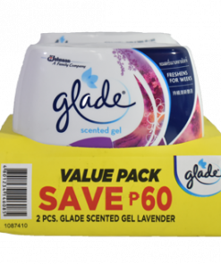 GLADE GEL LAVENDER TWIN 180G