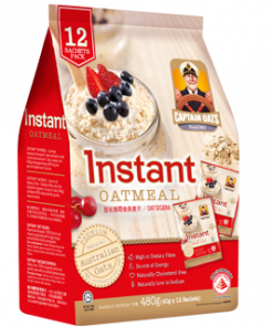 CAPTAIN INSTANT OATMEALS 40G