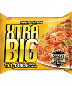 PAYLESS XTRA BIG PANCITON CANTON SWEET&SPICY 130G