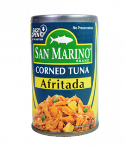 SAN MARINO CORNED TUNA AFRITADA 150G