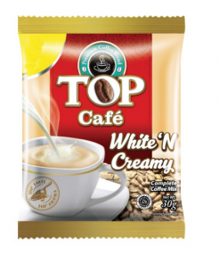 TOPCAFE WHITE N CREAMY 3IN1 COFFEE 30GX10