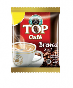 TOP CAFE BREWED 3IN1 COFFEE 22GX10