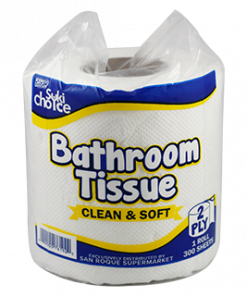 SRS SUKI CHOICE BATH TISSUE SOLO 2PLY