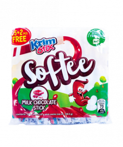 KRIMSTIX SOFTEE MILK CHOCOLATE 25S