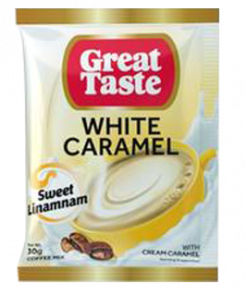 GREAT TASTE WHITE CARAMEL 30GX10S