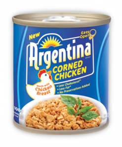 ARGENTINA CORNED CHICKEN REGULAR 100G