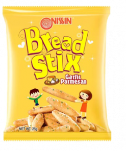 NISSIN BREADSTIX GARLIC PARMESAN 25G