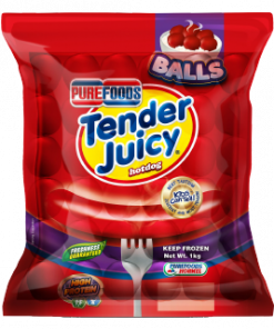 PUREFOODS TENDER JUICY HOTDOG BALLS 1KG