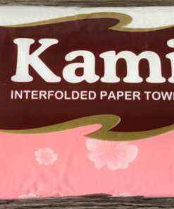 KAMI INTERFOLDED PAPER TOWEL 1PLY 175 PULLS