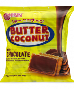 NISSIN BUTTER COCONUT CHOCOLATE BISCUIT 35G