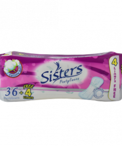 SISTERS PANTYLINER MEGA PACK 36+4