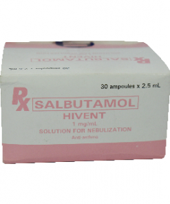 SALBUTAMOL NEBULE 1MG/2.5ML HIVENT