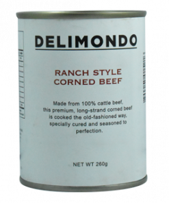 DELIMONDO RANCH STYLE CORNBEEF 260G