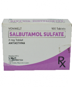 SALBUTAMOL 2MG VONWELT 1 TABLET