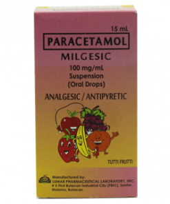 PARACETAMOL 100MG DROP MILGESIC 15ML