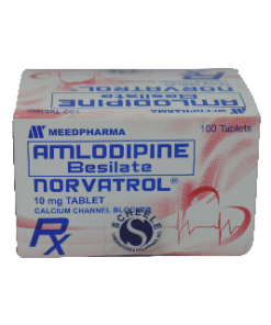 AMLODIPINE 10MG  NORVATROL 1 TABLET