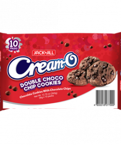 CREAM-O DOUBLE CHOCO CHIP COOKIES 36GX10S