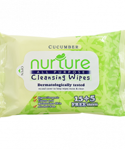 NURTURE CLEANSING WIPES CUCUMBER 15S+5S