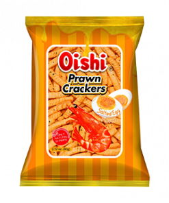 OISHI PRAWN CRACKERS SALTED EGG 60G