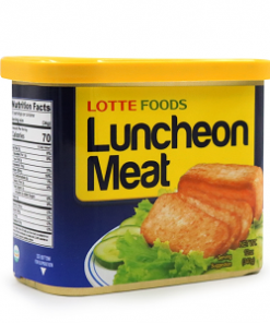 LOTTE FOODS LUNCHEON MEAT 340G