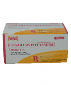 LOSARTAN 100MG  1 TABLET