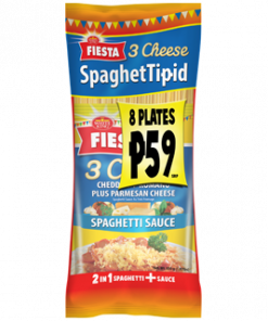 FIESTA 3 CHEESE SPAGHETTIPID 400G