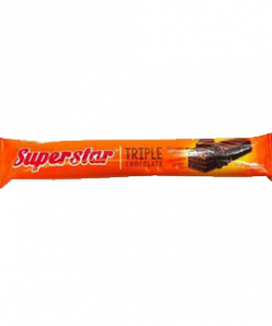 SUPERSTAR TRIPLE CHOCOLATE WAFER 18GX12