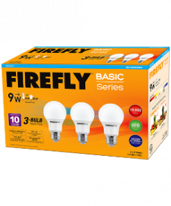 FIREFLY LED BULB PROMO PACK  9W