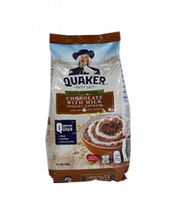 QUAKER CHOCOLATE INSTANT OATS 500G