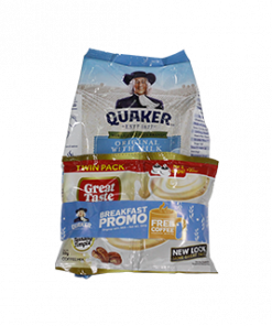 QUAKER OATS ORIGINAL W/MILK 500G