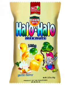 CB HALO-HALO MIX NUTS GARLIC 100G