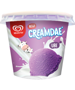 SELECTA CREAMDAE CUPS UBE 100ML