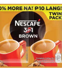 NESCAFE 3IN1 BROWN TWINPACK 55GX5