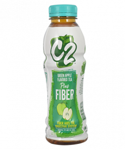 C2 FIBER GREEN APPLE FLAVORED TEA 355ML