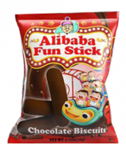ALIBABA FUN STIX CHOCO 20