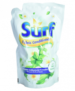 SURF FABRIC CONDITIONER  ANTIBAC W/  MINT POUCH 1.5L